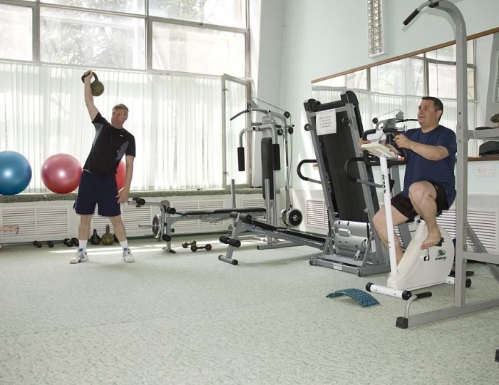 Спортивный зал - Санаторий «Вернер» Ессентуки